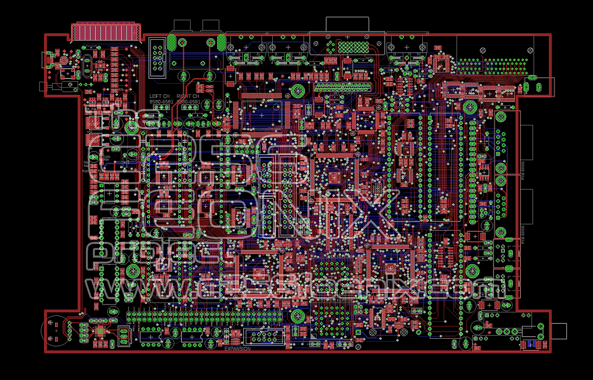 C256 FOENIX PCB Routing 90 Percent