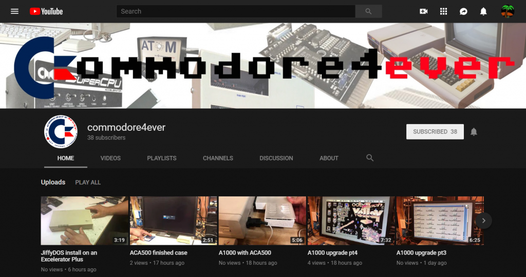 Commodore4Ever YouTube