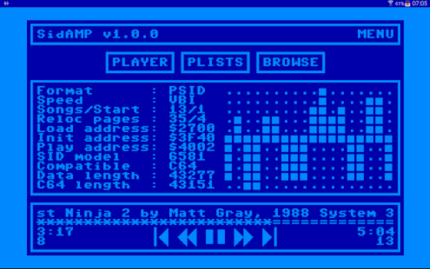 SidAMP for Android