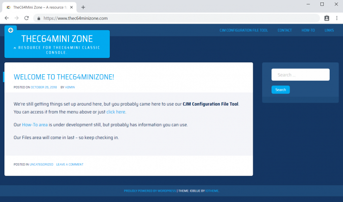 TheC64Mini Zone Homepage TheC64Mini Zone Homepage