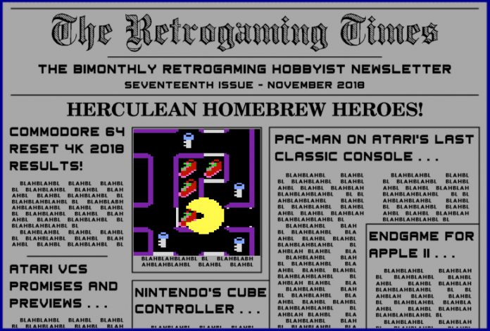 Retrogaming Times #17 - November 2018 Retrogaming Times #17 - November 2018