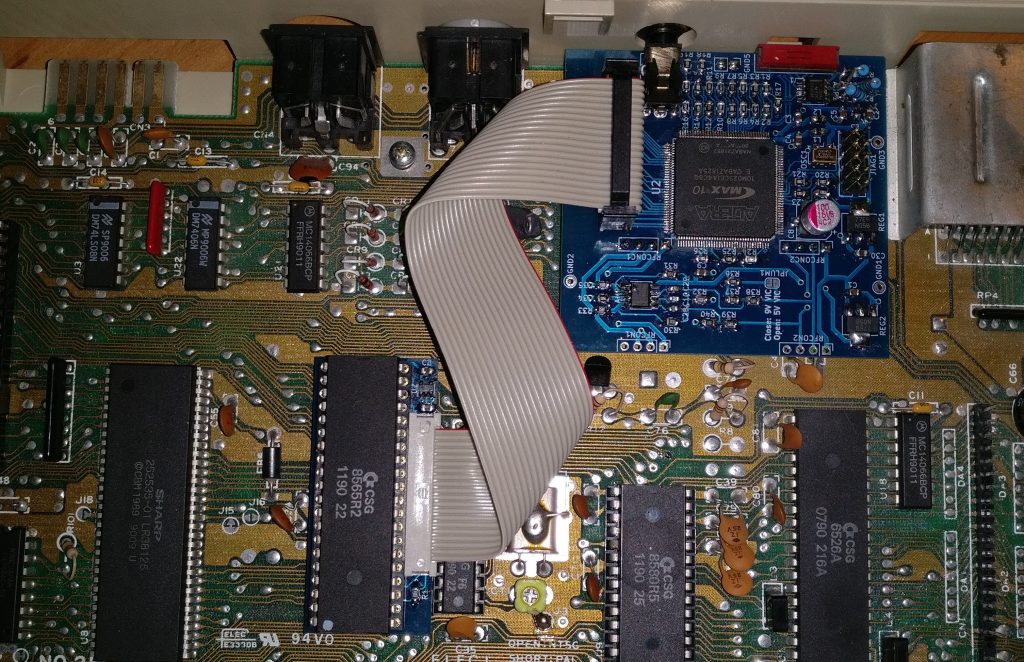 C64 fpga based video enhancement