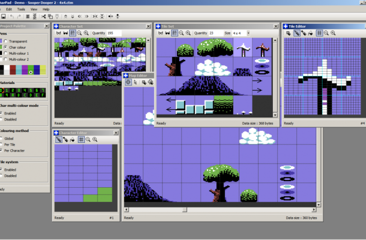 CharPad 2.3.0 (Windows/.NET 4.0) Now Available CharPad v230