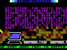 Storm Bulletin