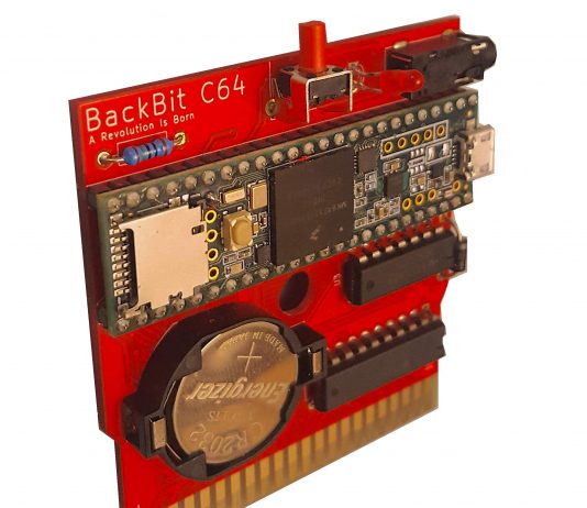 Backbit C64 Bare Cartridge