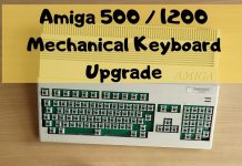 Amiga 500 / 1200 Mechanical Keyboard Upgrade