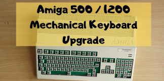 Amiga 500 / 1200 Mechanical Keyboard Upgrade