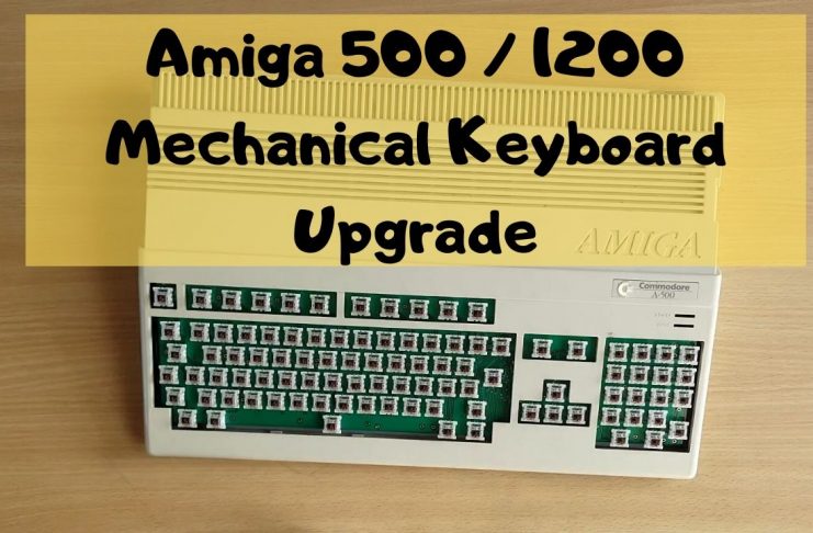 Amiga 500 / 1200 Mechanical Keyboard Upgrade