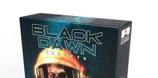 Black Dawn Rebirth Amiga box front