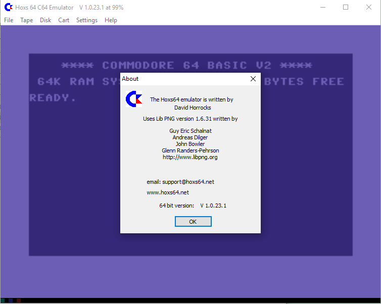 Hoxs64 Emulator 1.0.23.1