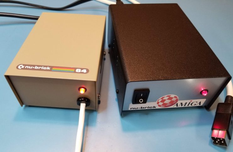 Nu-Brick 64 and Nu-Brick Amiga power supplies