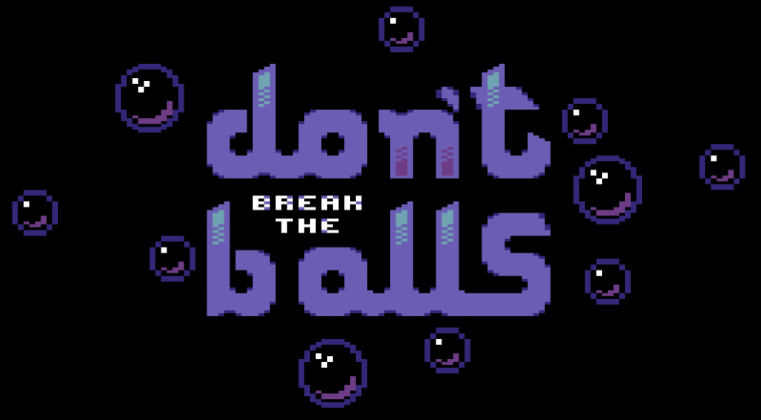 Don’t Break The Balls C64 Title Screen