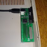 C128 USB keyboard installed