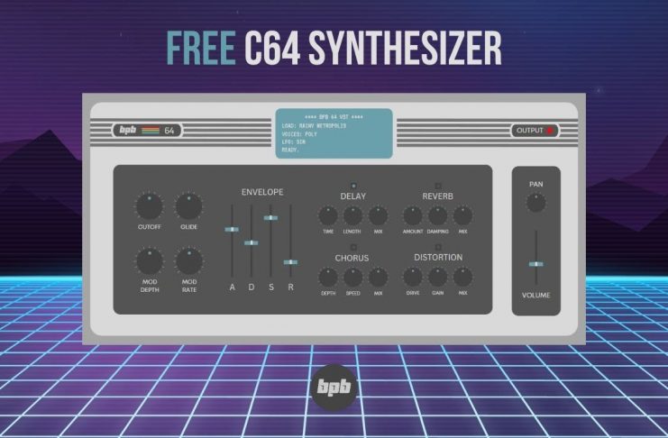 BPB 64 The Free Commodore 64 Virtual Synth Plugin