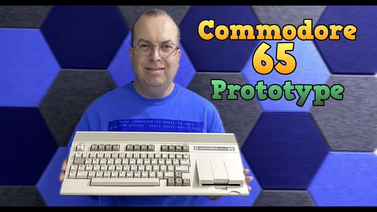 The 8-Bit Guy Reviews A Rare Commodore 65 Prototype - The Oasis BBS