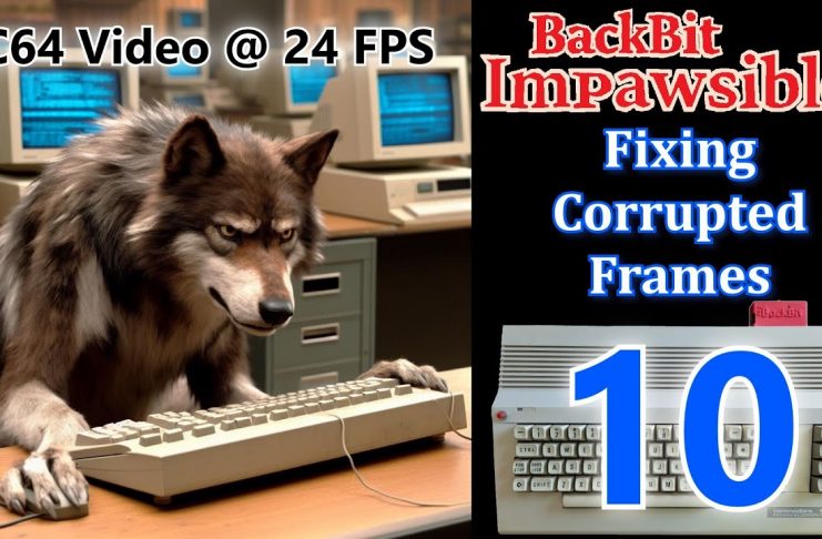 Backbit Impawsible: Fixing SuperCPU Video Frame Errors in Episode 10