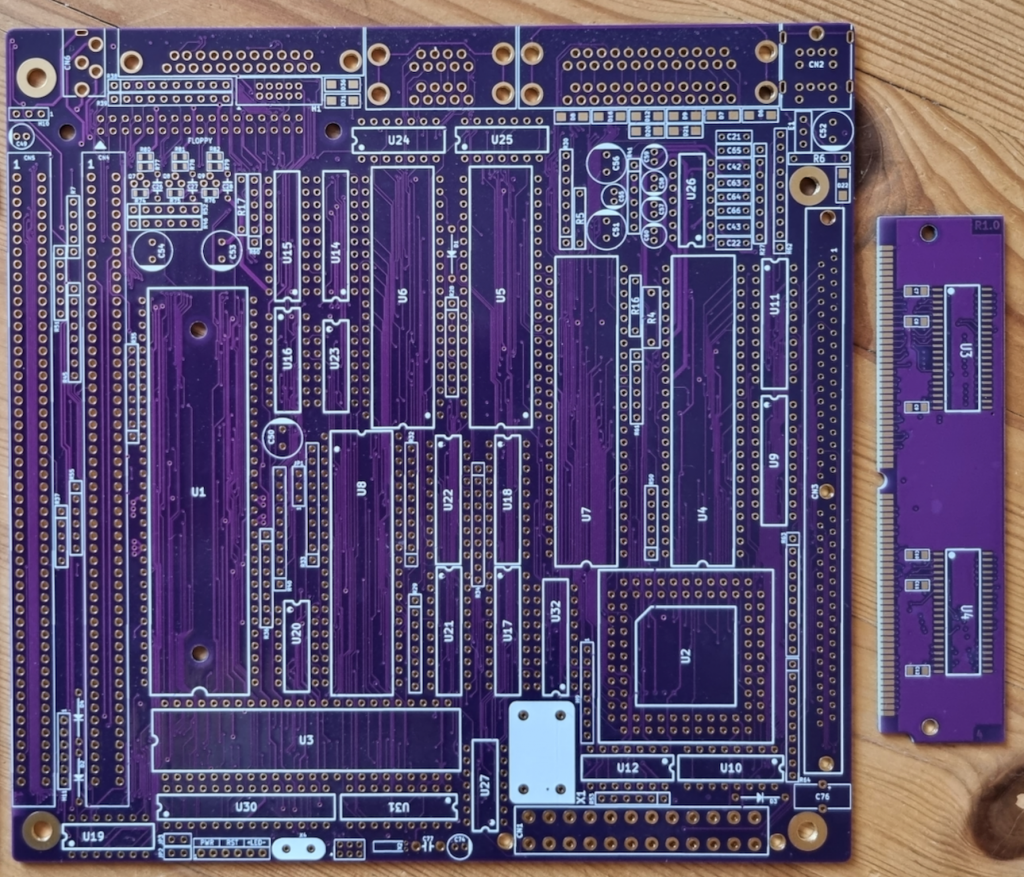 Denise Amiga ITX Mainboard