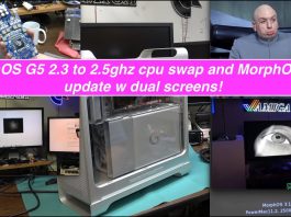 MorphOS G5 CPU Swap