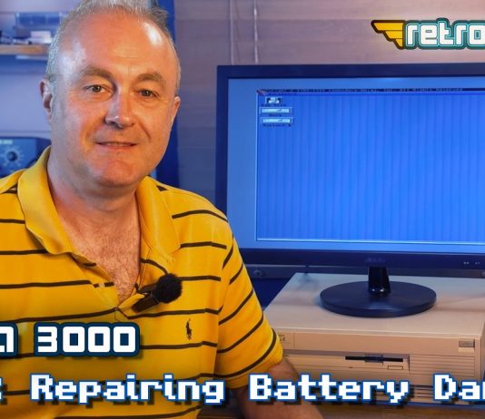 Amiga battery repair