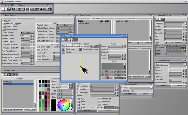 Amiga Game Engine - Sevgi Engine