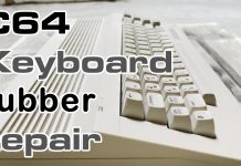 Fixing C64 keyboard