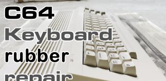 Fixing C64 keyboard