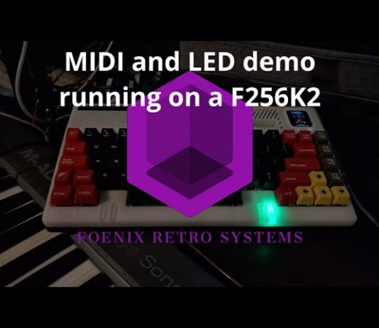 F256K2 MIDI Playback