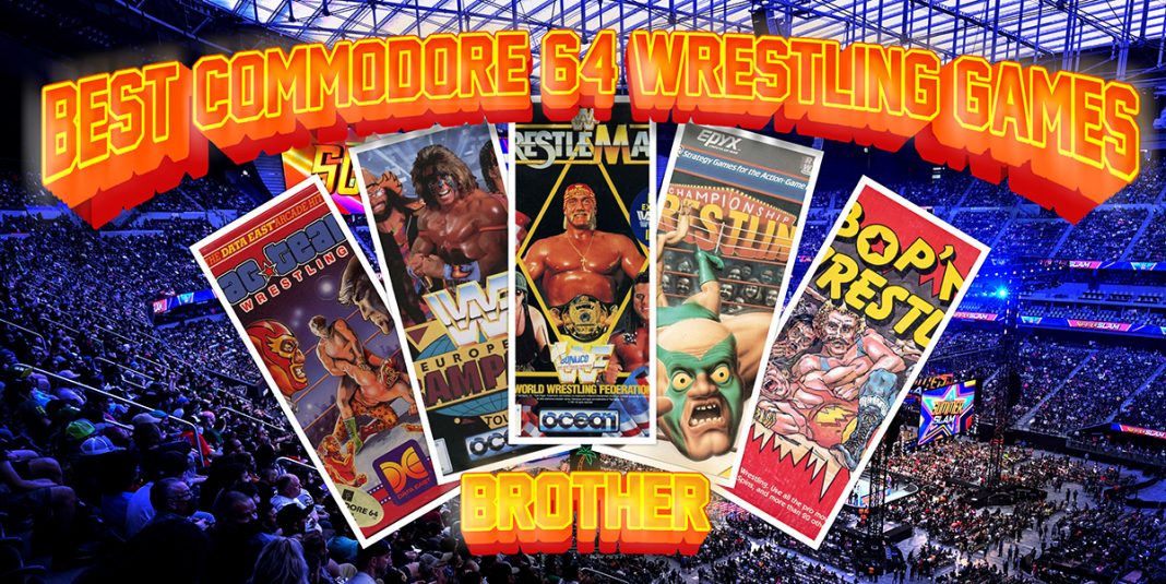 Commodore 64 wrestling