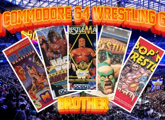 Commodore 64 wrestling