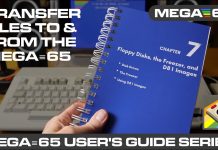 MEGA65 file transfers