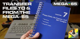 MEGA65 file transfers