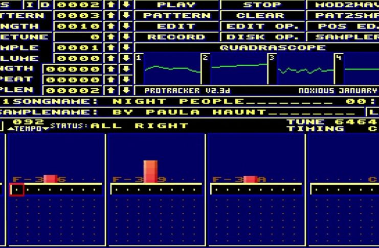 Amiga ProTracker beats