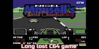 Lost C64 Racing Game