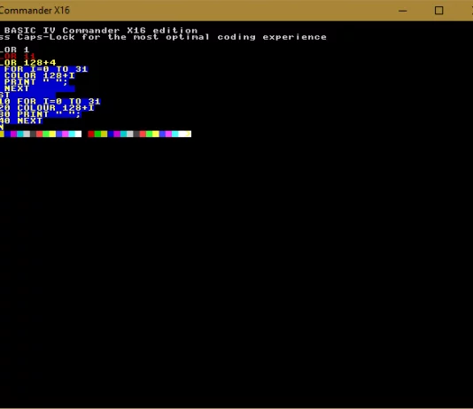 BBC BASIC Commander X16