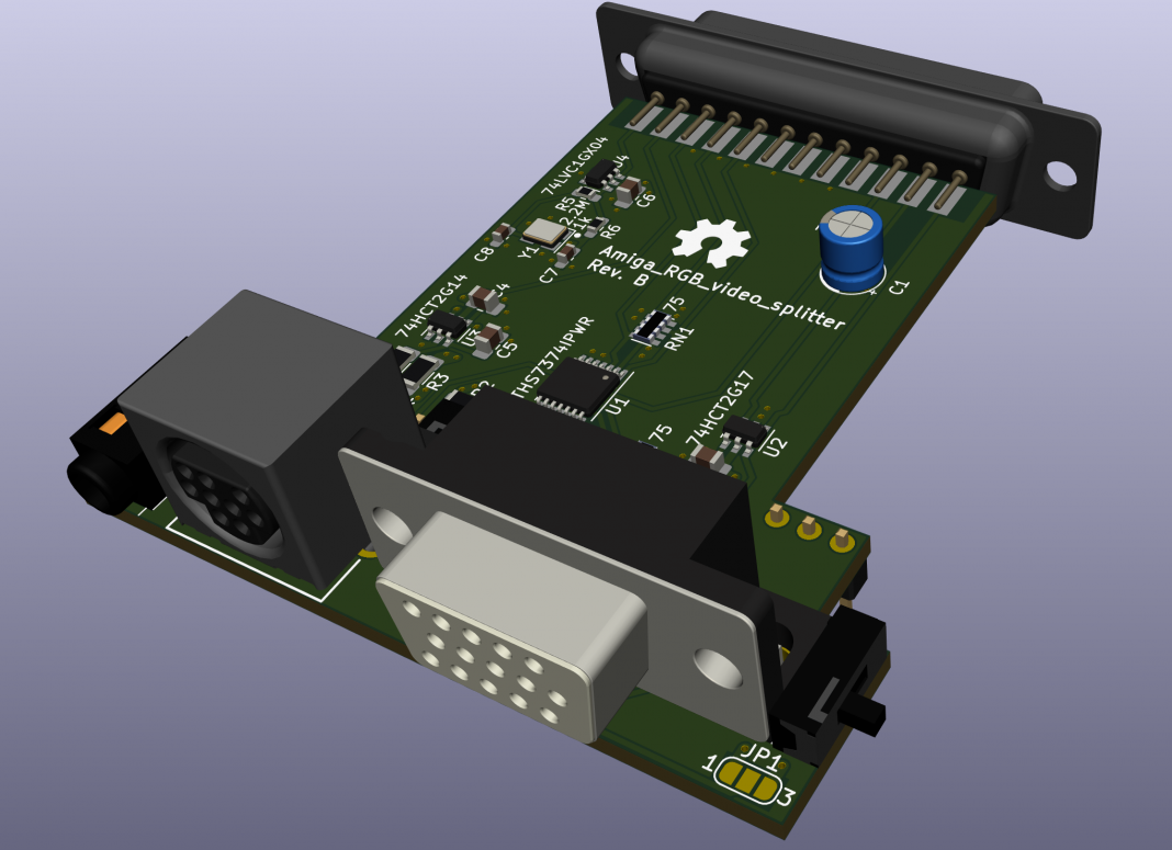 Amiga Dual RGB Output