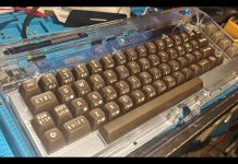 Ultimate64 keyboard mod
