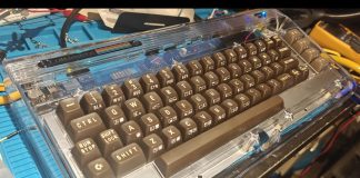 Ultimate64 keyboard mod