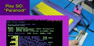 TeensyROM Button Control
