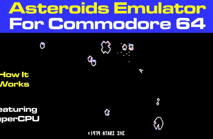 Asteroids arcade emulator