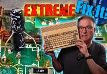 extreme Amiga 600 repair