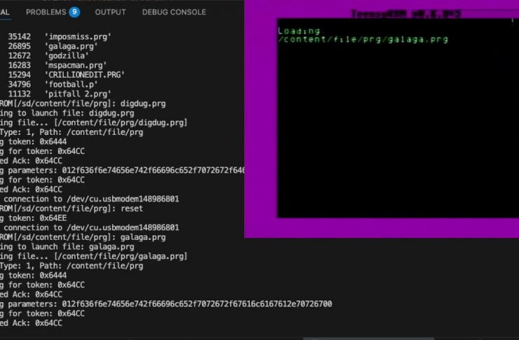 TeensyROM Serial API