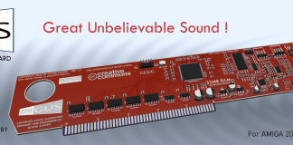 AmiGUS Sound Card Build