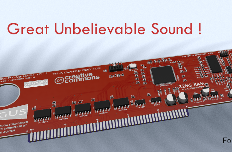 AmiGUS Sound Card Build