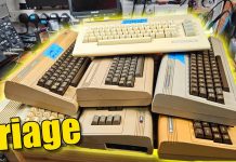 Commodore 64 repair bench
