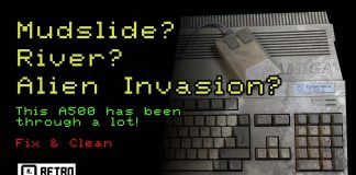 dirtiest Amiga 500 restoration project