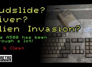 dirtiest Amiga 500 restoration project