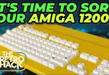 Amiga 1200 Black Case Build