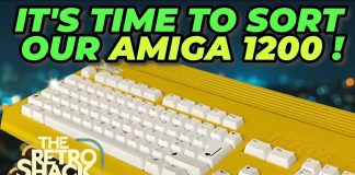Amiga 1200 Black Case Build