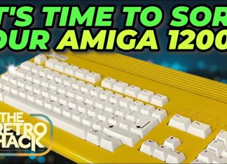 Amiga 1200 Black Case Build