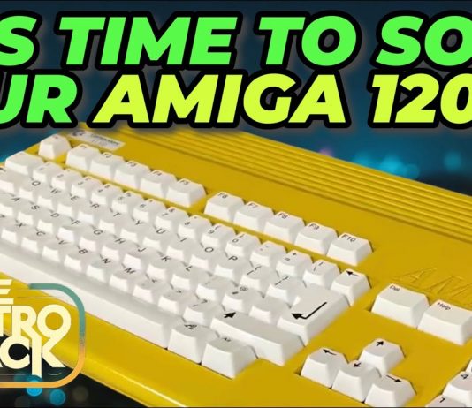 Amiga 1200 Black Case Build